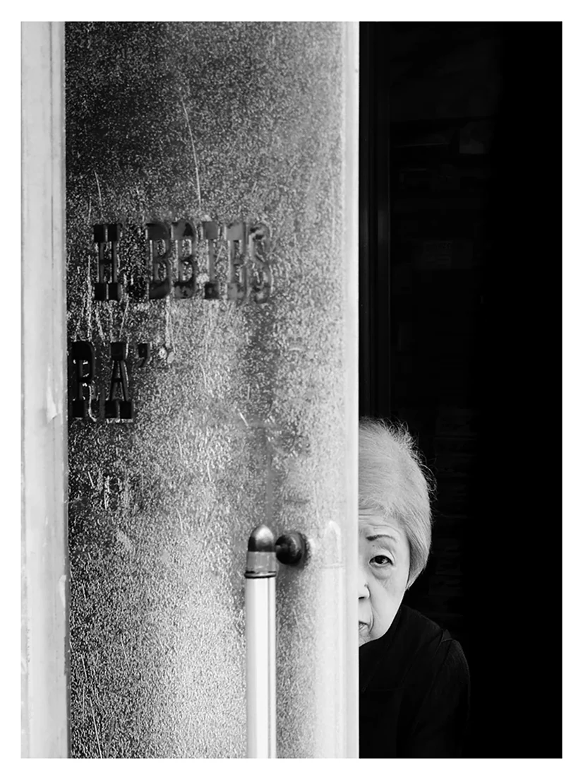 Artistic composition highlighting light, shadow, and architectural details